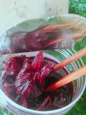 Siro hoa Atiso đỏ - Hibiscus - Bụp giấm