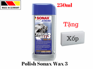 Chai Đánh Bóng Xóa Xước Sơn Xe Polish Sonax Wax 3 - 202100