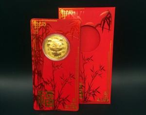 Bao Lì Xì Heo Mạ Vàng Anccarat 2019
