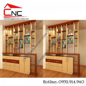 Phong cách trang trí cầu thang phòng khách - mẫu lam gỗ đẹp