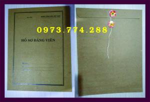 Bán túi hồ sơ đảng viên