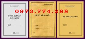 Bán vỏ đựng hồ sơ đảng viên