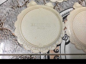 07 lót cốc hoa, Paris, Pháp, chất liệu nhựa cao cấp làm kiểu men rạn giả cổ, dùng trang trí nhà rất đẹp