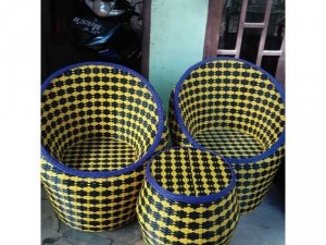 Bộ bàn ghế giả mây cafe