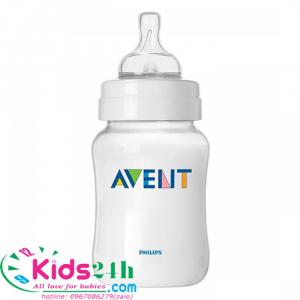 Bình sữa Avent calassic nhựa PP 260ml SCF683/17