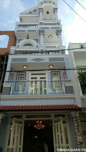 Bán nhà đường Nguyễn Thị Hương, Nhà Bè, Tp.HCM, DT 150m2, nhà phố 3 tầng, 4PN , hẻm 6m