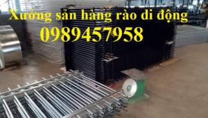 Sản xuất hàng rào di động, hàng rào bảo vệ biệt thự, hàng rào khu công nghiệp giá rẻ nhất Hà Nội