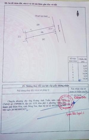 Hẻm xe hơi, ngay trung tâm thương mại Thạnh Phú, sổ hồng thổ cư
