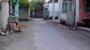 Hẻm xe hơi,khu biệt thự Hoàng Đạt, 2 mặt tiền trước và sau đất, sổ hồng thổ cư