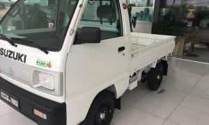 Bán xe tải suzuki thùng lửng hỗ trợ trả góp qua ngân hàng cao