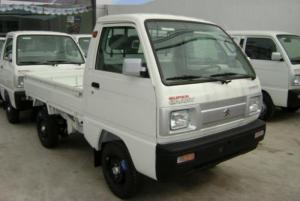 Bán xe tải suzuki thùng lửng hỗ trợ trả góp qua ngân hàng cao