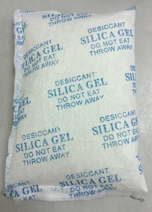 Gói hút ẩm silica gel màu xanh