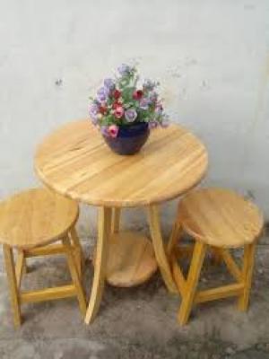 Bàn ghế gổ cafe giá rẻ tại xưởng sản xuất