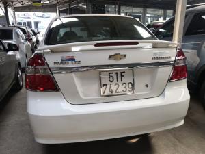 Bán Chevrolet Aveo LTZ 1.5AT màu trắng số tự động sản xuất 2016 biển Sài Gòn đẹp đi đúng