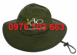 Xưởng sản xuất nón tai bèo, nón kết in thêu logo theo yêu cầu số lượng lớn