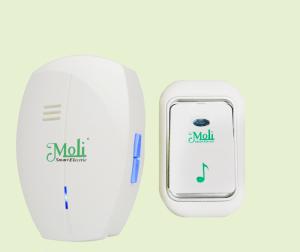 Bộ 1 Nút Nhấn 2 Chuông Không Dây