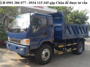 Giá xe ben jac 7.8 tấn/ 7 tấn 8 / 7t8 / 7.8t + giá siêu sốc
