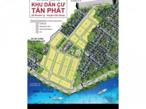 KDC Tấn Phát, Chợ Gò Đen - Cần Guộc - Bến Lức - Long An, 11,9 tr/m2. Giá rẻ - lợi nhuận cao