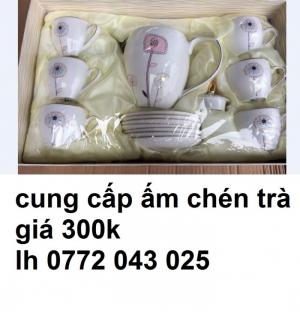 bán ấm chén trà cao cấp làm quà tặng tết