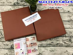 Nệm Ngồi. Đệm Ngồi Simili Chống Thắm Nước. Size 40*40*5cm .Mus Cao Su Ép Độ Đàn Hồi Cao Lâu Xẹp Lún.