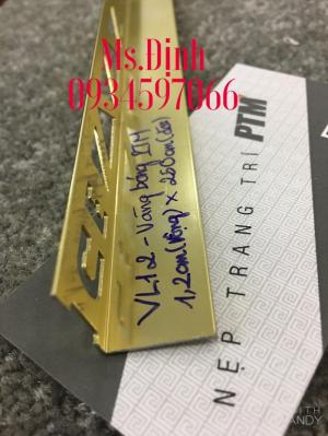 nẹp nhôm trang trí VL12