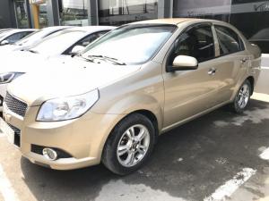 Bán Chevrolet Aveo LT 1.5MT màu vàng cát số sàn sản xuất 2016 biển Sài Gòn đi 48000km