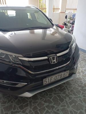 Bán Honda CRV 2.4AT màu đen VIP số tự động sản xuất cuối 2014 mẫu 2015 biển Sài Gòn