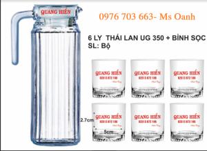 Cung cấp ly thủy tinh in logo theo yêu cầu giá rẻ, số lượng lớn