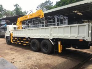 Mua trả góp xe tải Hino 16 tấn gắn cẩu Unic 5 tấn - Gọi 0913553798 (MrThi 24/24)