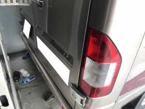 Bán xe Mercedes Sprinter 2012 máy dầu số sàn bản 311 màu xám kem