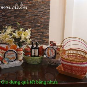 Giỏ Nhựa Gói Qùa, Giỏ Nhựa Gói Qùa