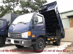 Xe Ben Hyundai HD99 Tải 6 tấn - 6T Thùng 5 Khối + Ô tô Tây Đô Kiên Giang