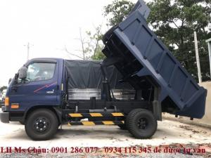 Xe Ben Hyundai HD99 Tải 6 tấn - 6T Thùng 5 Khối + Ô tô Tây Đô Kiên Giang