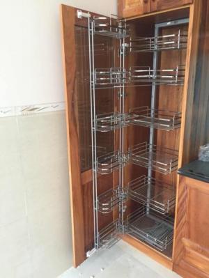 Hệ giá kho 6 tầng inox nan