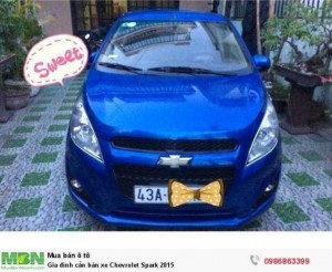 Gia đình cần bán xe Chevrolet Spark 2015