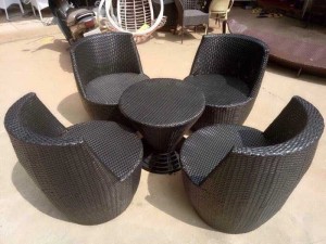 Bộ ghế trứng cafe trà My