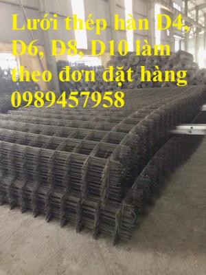 Cung cấp lưới hàn chập phi 5 ô 50x150, 50x200, 100x250, 150x150, 200x200, 250x250, 300x300 hàng đen