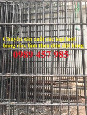 Sản xuất lưới thép hàn phi 6 đổ bê tông 100x100, 150x150, 200x200, lưới hàn chập phi 6 làm hàng rào