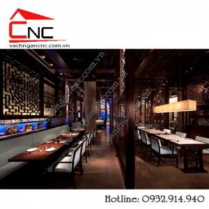 Các mẫu vách ngăn cnc đẹp trang trí dành riêng cho nhà hàng