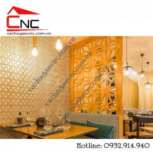 Các mẫu vách ngăn cnc đẹp trang trí dành riêng cho nhà hàng