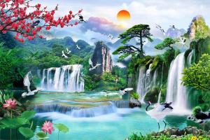 Tranh gạch 3d hợp tuổi tý- gạch tranh 3d