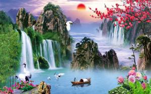 Tranh gạch 3d hợp tuổi tý- gạch tranh 3d