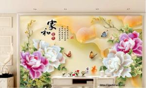 Tranh gạch phong thủy hợp tuổi tỵ- gạch tranh 3d