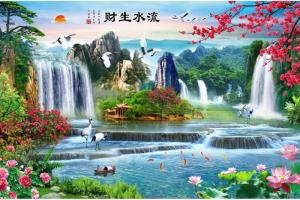 Tranh gạch phong thủy hợp tuổi mùi- gạch tranh 3d