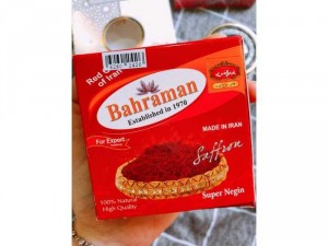 Saffron Nhuỵ Hoa Nghệ Tây Bahraman