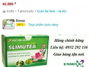 Đăng tin bán trà giảm cân trên mạng