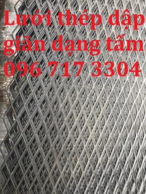 Lưới thép dập giãn dày 2mm mắt 20*40 chất lượng cao - Hàng có sẵn