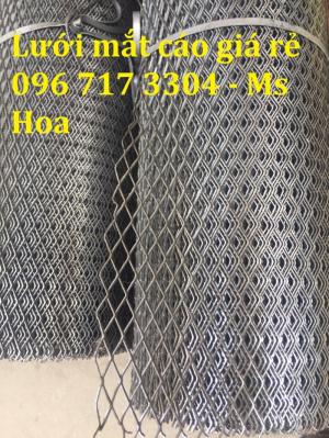 Lưới thép dập giãn dày 2mm mắt 20*40 chất lượng cao - Hàng có sẵn