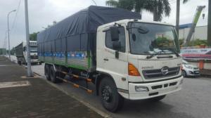 Xe tải thùng mui bạt Hino 14 tấn