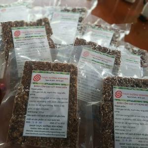 bánh cốm gạo lứt rong biển